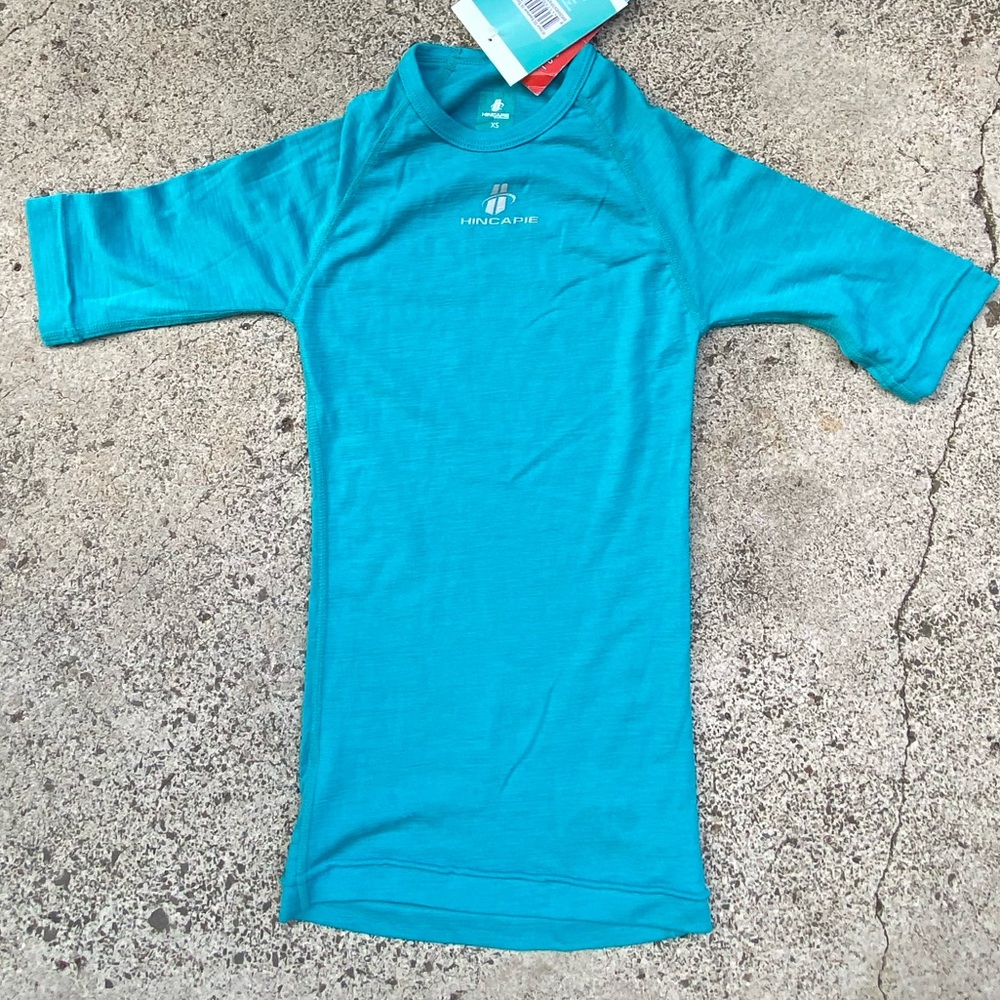 HINCAPE Merino Wool Rash Guard style Base Layer XS